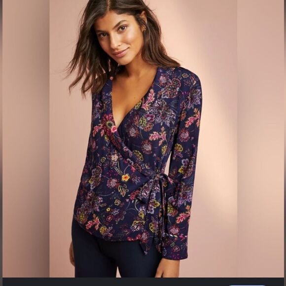 Anthropologie Floreat Parker Sleep Shirt Size Large - Picture 1 of 16